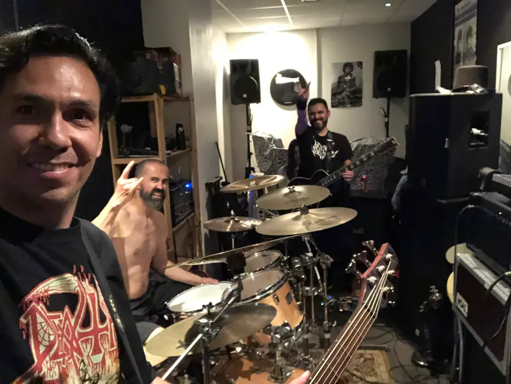 Human Violence — Ensayo en el local